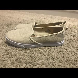 H&M tweed slip ons